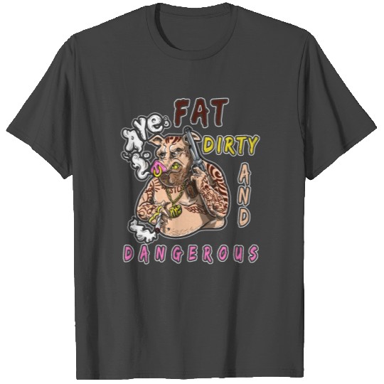 Gangster Pig T Shirts