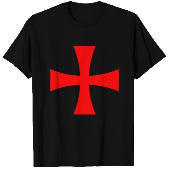 KNIGHTS TEMPLAR CROSS T Shirts