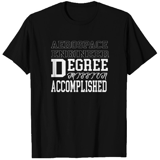 Aerospace Engineering Degree graphic College T Shirts