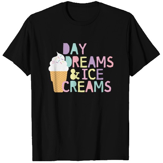 Ice Cream Vanilla Ice Cream Cone Cool Gift T Shirts