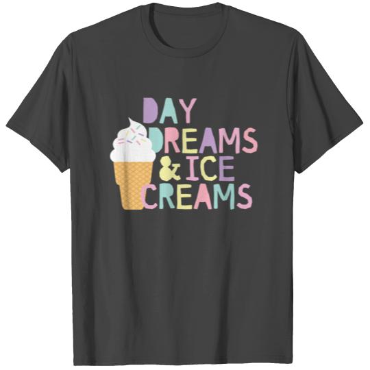 Ice Cream Vanilla Ice Cream Cone Cool Gift T Shirts