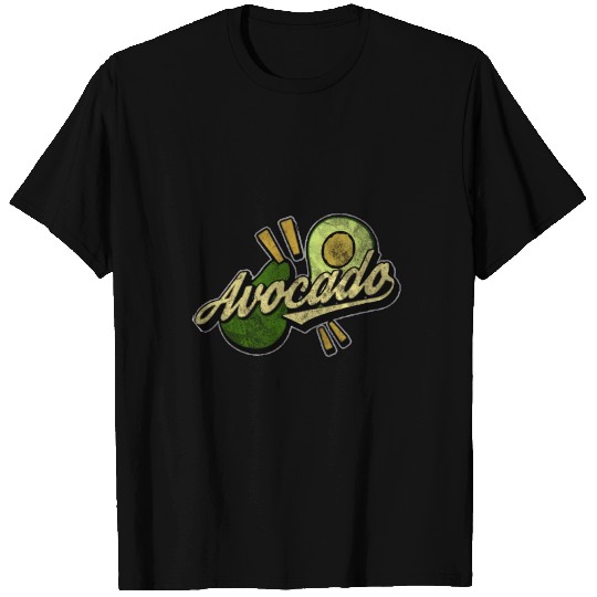 Greenish Skin Pulpy Tropical Fruit Avocado T Shirts