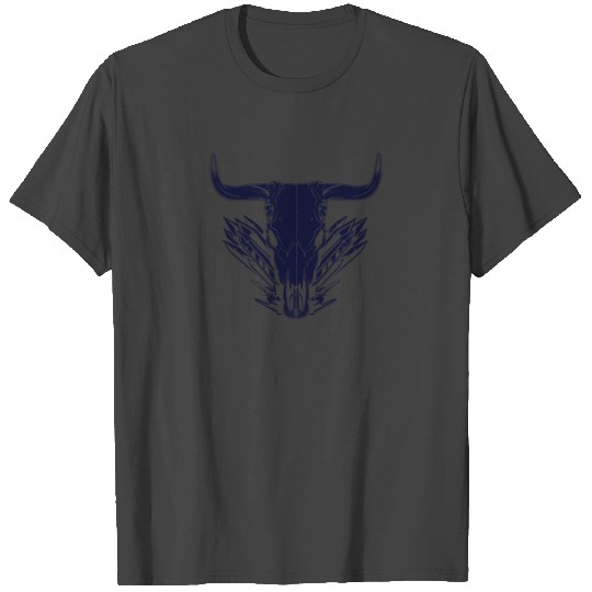 Bull Skull T Shirts