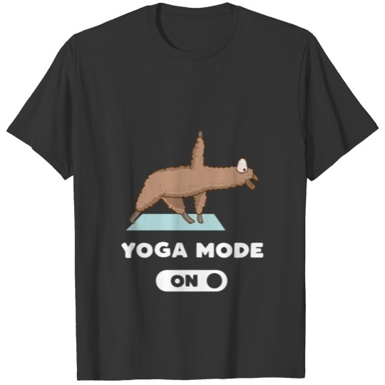 Yoga Mode On Sports Gift Idea Christmas Birthday T Shirts