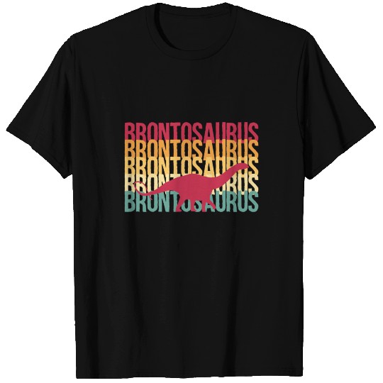 Brontosaurus 70s Design T Shirts