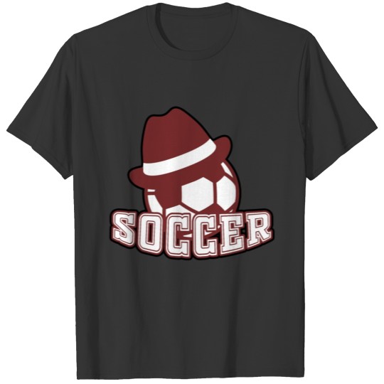 soccer ball hat T-shirt