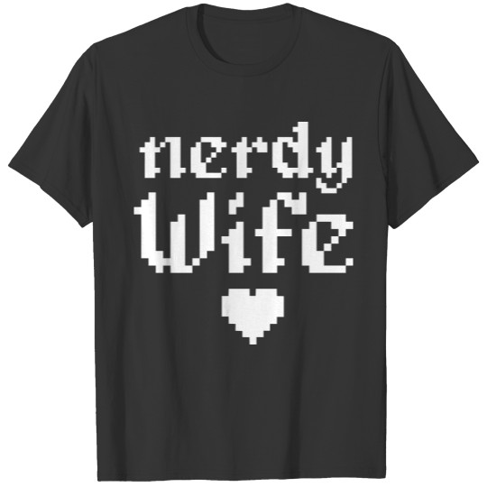nerdy wife computer scientist mrs anniversary gift T-shirt
