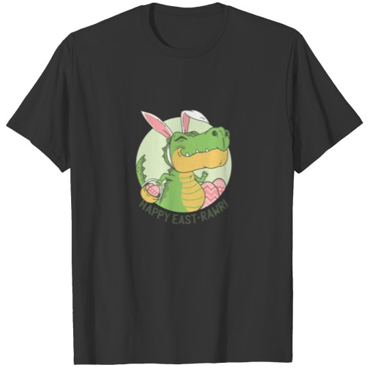 Happy easter easter dino T Shirts