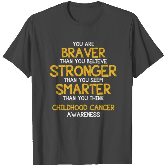 Childhood Cancer Awareness T Shirts