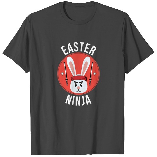 Easter Ninja Funny Easter T Shirts Fun Easter Bunny