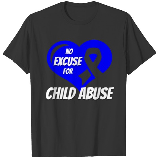 No Excuse For Child Abuse T-shirt