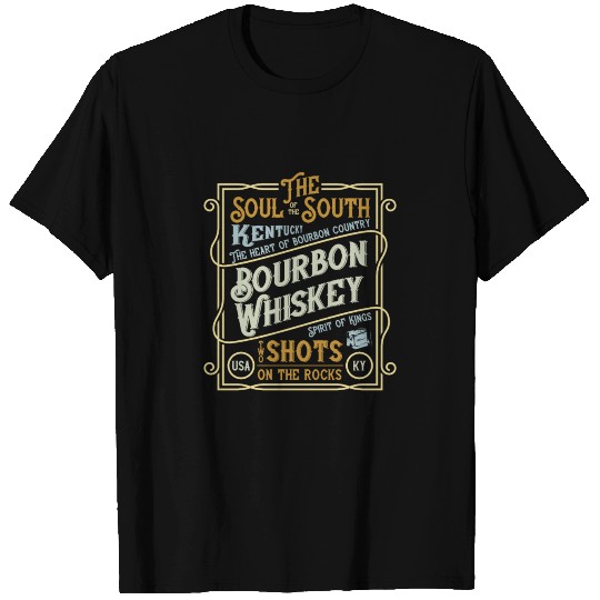 Bourbon Whiskey T Shirts