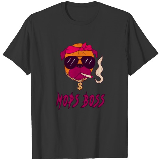 Pug Boss / Dog Gift Dog Breed Animal T-shirt