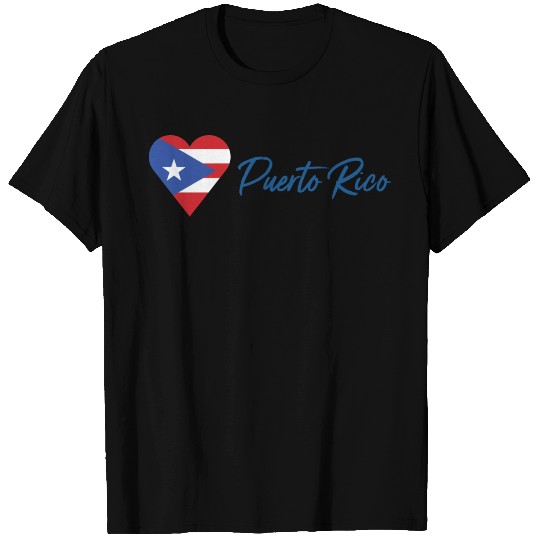 heart Puerto Rico T Shirts