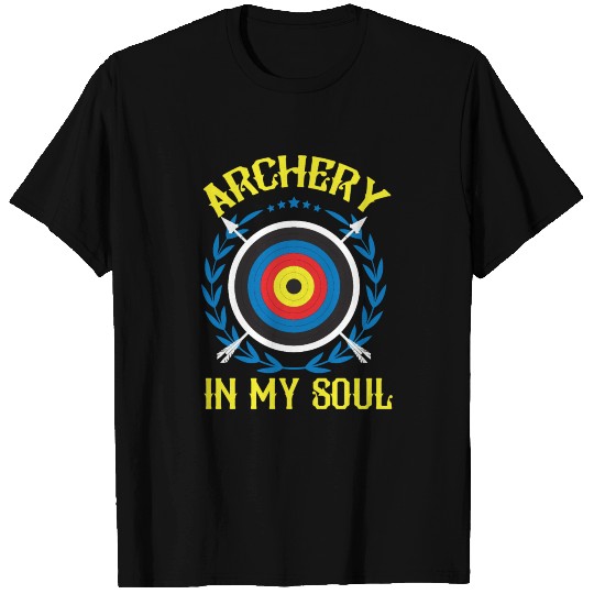 Archery Arrow Longbow Archer Bullseye Gift T Shirts