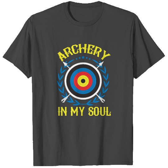 Archery Arrow Longbow Archer Bullseye Gift T Shirts