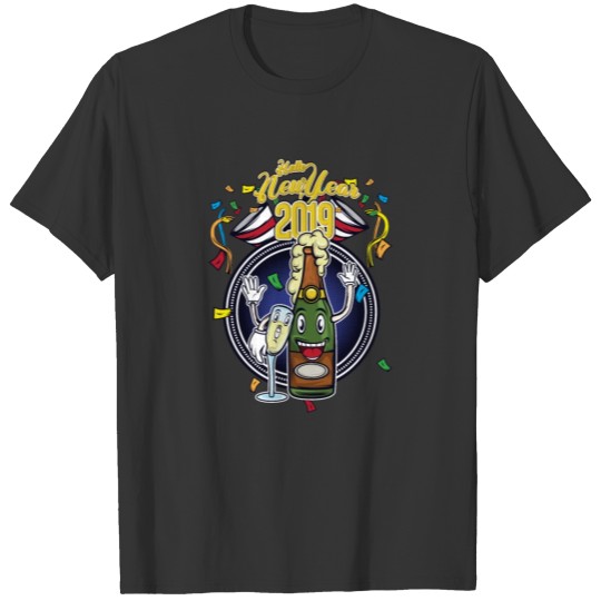 The Happy New Year 2019 New Year's Eve 2019 Gift T-shirt