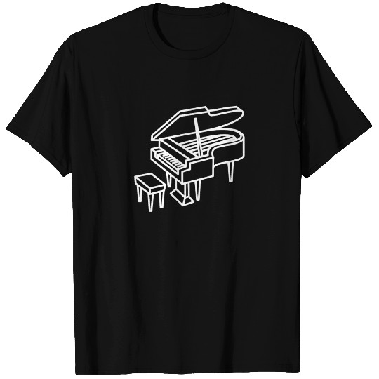 Piano Piano Stage Music Teacher Gift Romance T Shirts