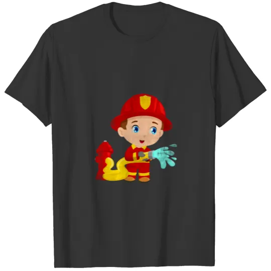 Youth Fire Brigade Fire Brigade Fire Extinguisher T Shirts