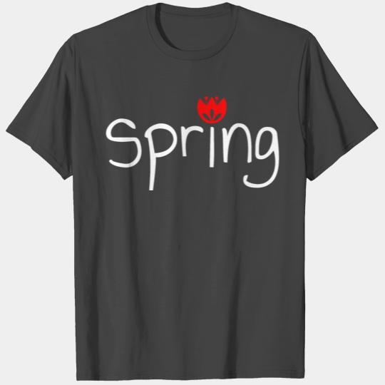 Spring Tulip Flower T Shirts