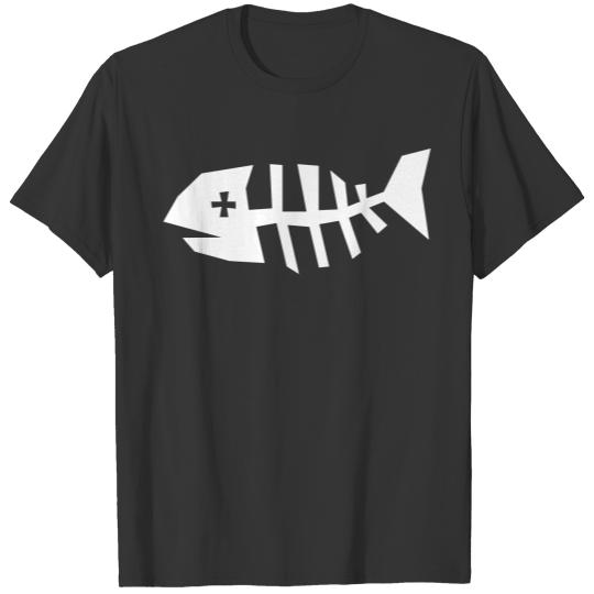 Fish Bone Skeleton T-shirt