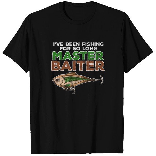 Funny Fishing Master Baiter Fishing Gift Idea T Shirts