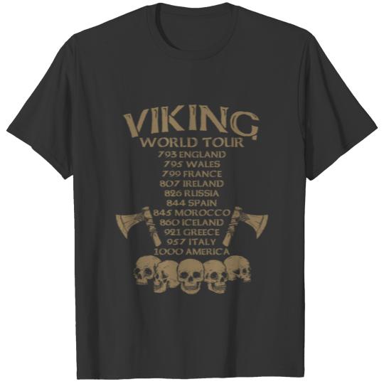 Viking - VIKINGS - THE VIKING WORLD TOUR T-shirt