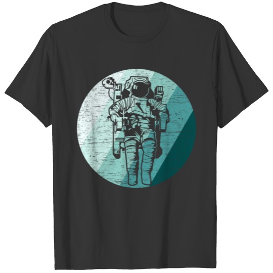 Astronaut in the circle Used Look T-shirt