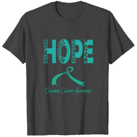 Ovarian Cancer Awareness T Shirts