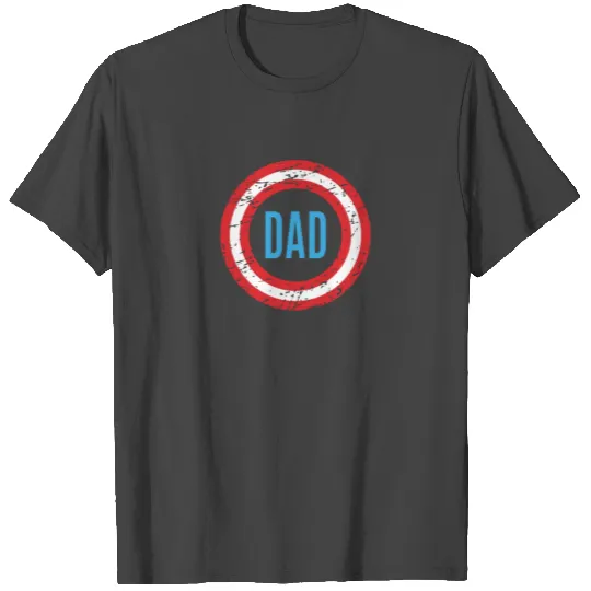 Captain Dad Halloween Superhero Gift T Shirts