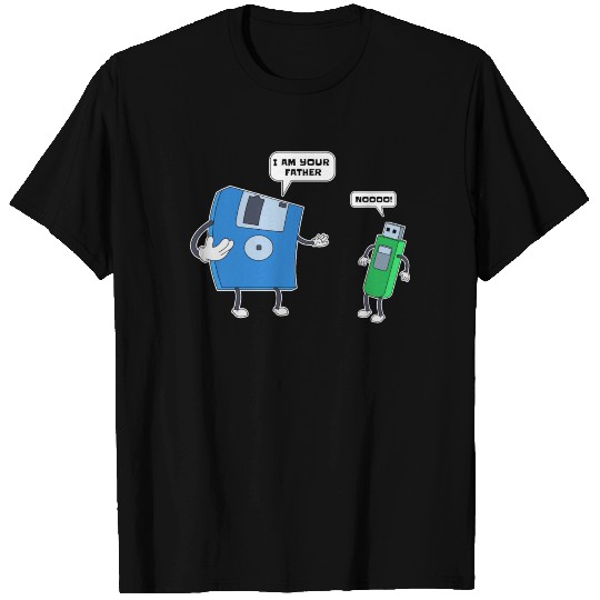 Computer Engineering Father & Son Floppy Disk Gift T Shirts