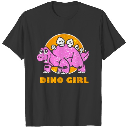 Dino Girl Dinosaur Girl T Shirts