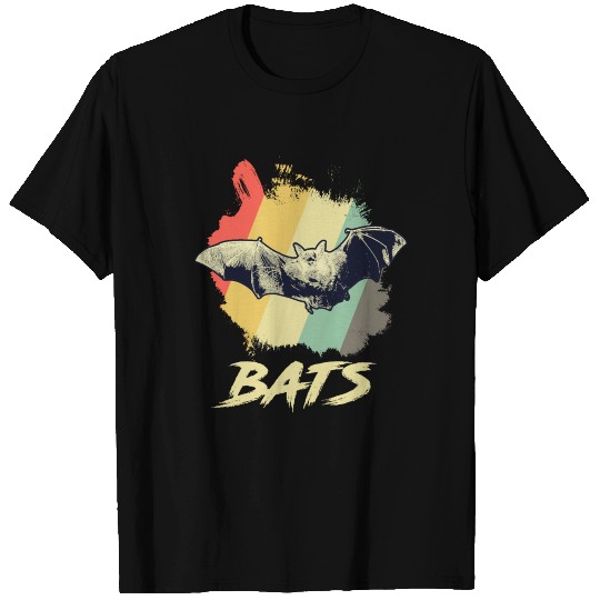 bats retro bat T Shirts gift idea animal