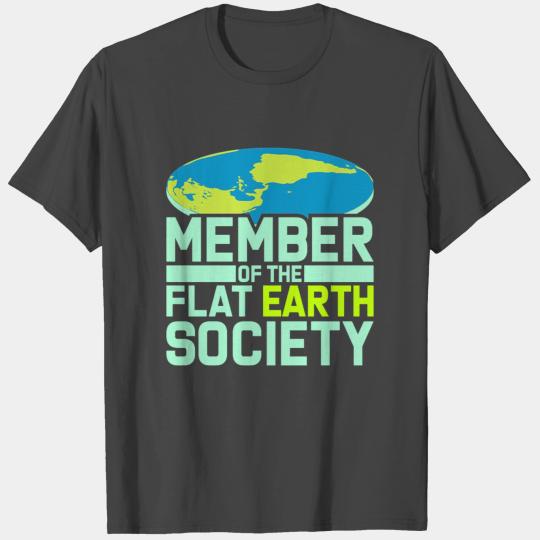 flat earth merchandise T Shirts