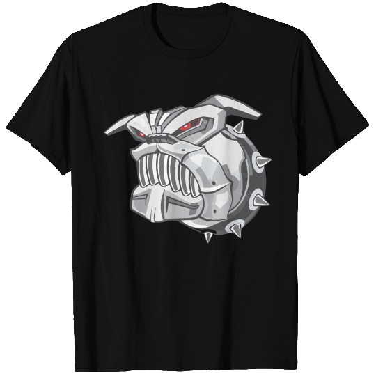 agressive cyber dog robot T Shirts