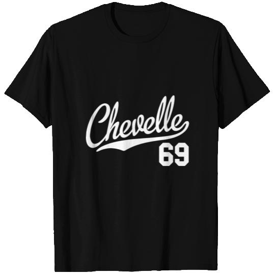 Chevelle 69 Script Tail T Shirts 1969 Classic Muscle