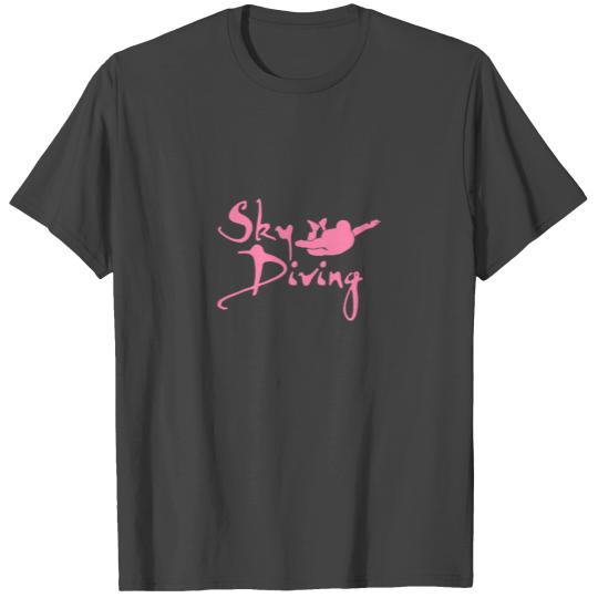 Skydive Women Skydiving Mom Parachute Skydiver T Shirts