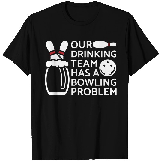 Bowling Team Bowler Pins Bowling Ball Skittles Spl T Shirts