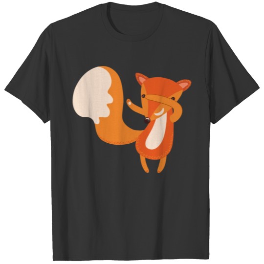 Red Fox product Cute Dabbing Animal Gifts T-shirt