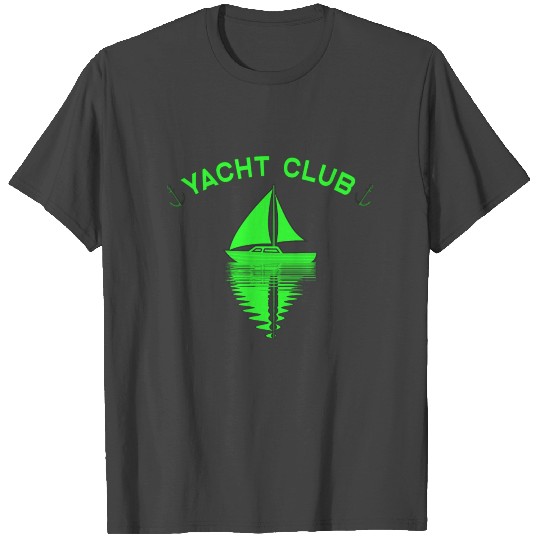 Yacht Club sailing ship sailing anchor T Shirts