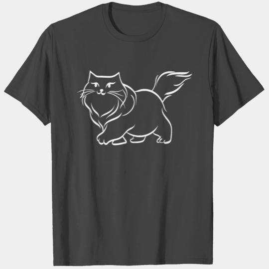 Cat Perfect Gift for Cat Lovers A Persian Cat T Shirts