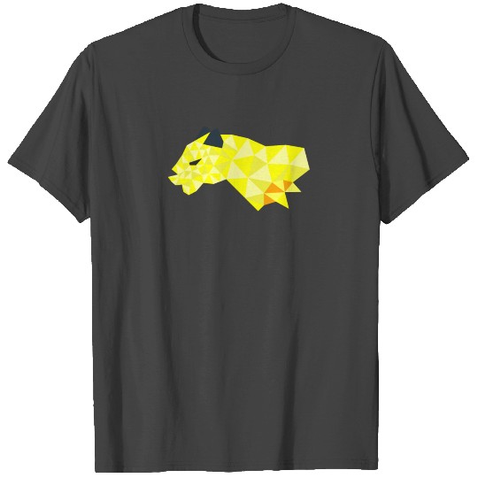 Artsy Cheetah Polygon Safari Africa Wild Animal T Shirts