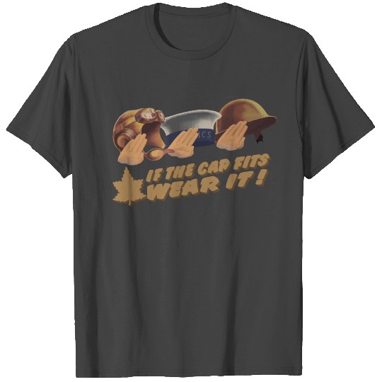 World War 2 Canadian Recruitment Design T Shirts