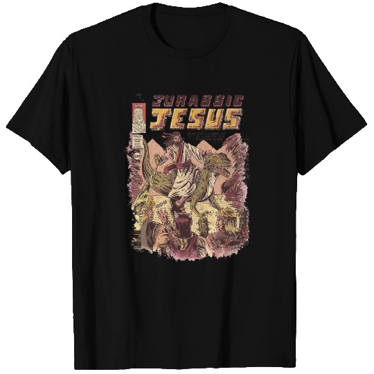 JURASSIC JESUS v T Shirts