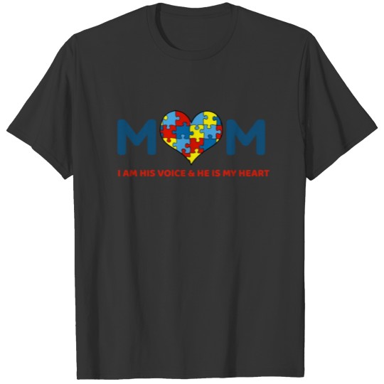 Mom Autism T Shirt Awareness Be Kind Gift T-Shirt T-shirt