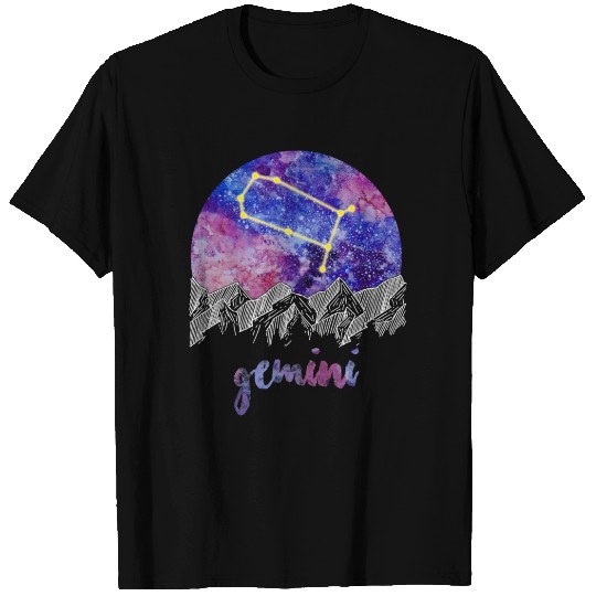 Gemini Watercolor T Shirts