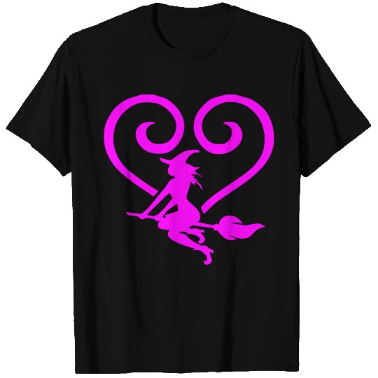 Pagan Witch Heart ©WhiteTigerLLC.com T Shirts
