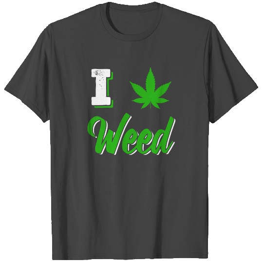 Cannabis hemp hashish pothead T Shirts
