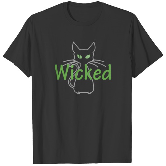 Wicked Cat Lovers T Shirts