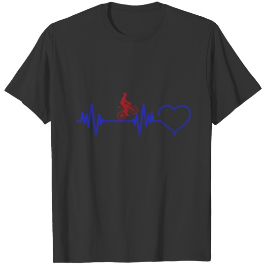 bike heartbeat T Shirts